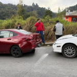 Carambola sobre el circuito Juan Pablo II