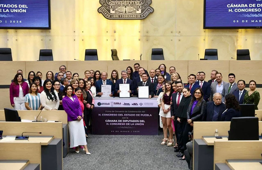Congreso del Estado de Puebla y Cámara de Diputados firman convenio de ...