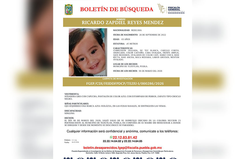 Sigue la búsqueda de Cinthia y del pequeño Ricardo-1