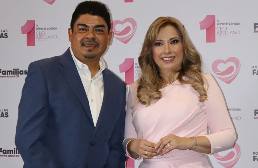 Tenampulco presente en el informe de DIF Estatal