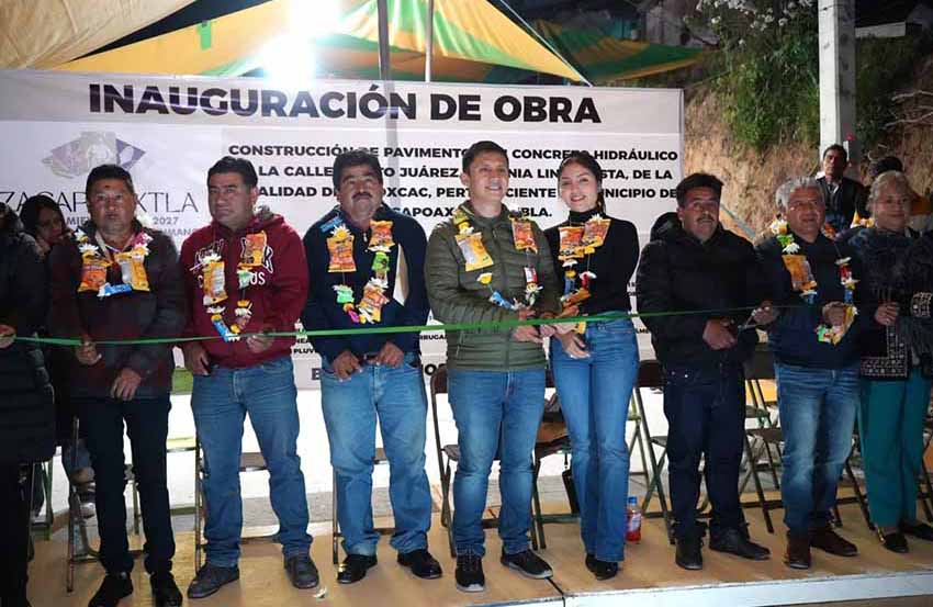Zacapoaxtla avanza con más obras