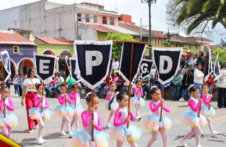 Niños de Atempan celebran llegada de la primavera - Diario de Teziutlan
