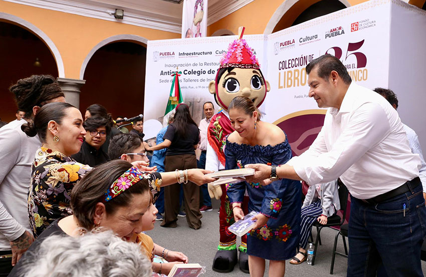 Con lectura, arte y cultura Gobierno estatal impulsa la transformación de Puebla-1