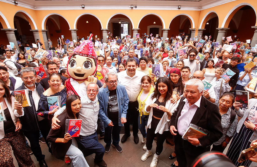 Con lectura, arte y cultura Gobierno estatal impulsa la transformación de Puebla-3