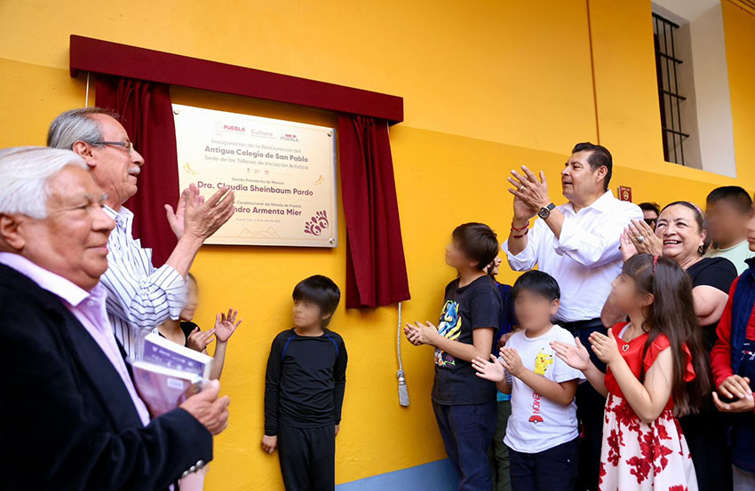 Con lectura, arte y cultura Gobierno estatal impulsa la transformación de Puebla