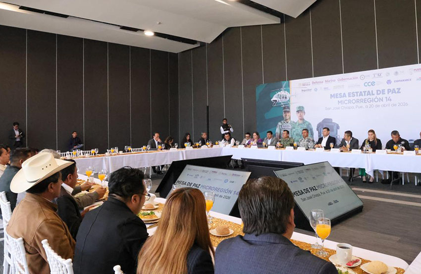 En coordinación, órdenes de Gobierno y Fuerzas Armadas fortalecen seguridad en Microrregión 14-2