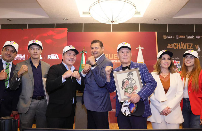 Julio César Chávez y Jorge Travieso Arce en Puebla, encabezarán pelea con causa-2