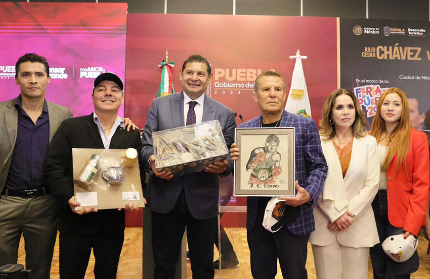 Julio César Chávez y Jorge Travieso Arce en Puebla, encabezarán pelea con causa