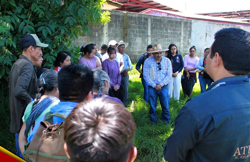 Mejoran red de agua potable para Atempan