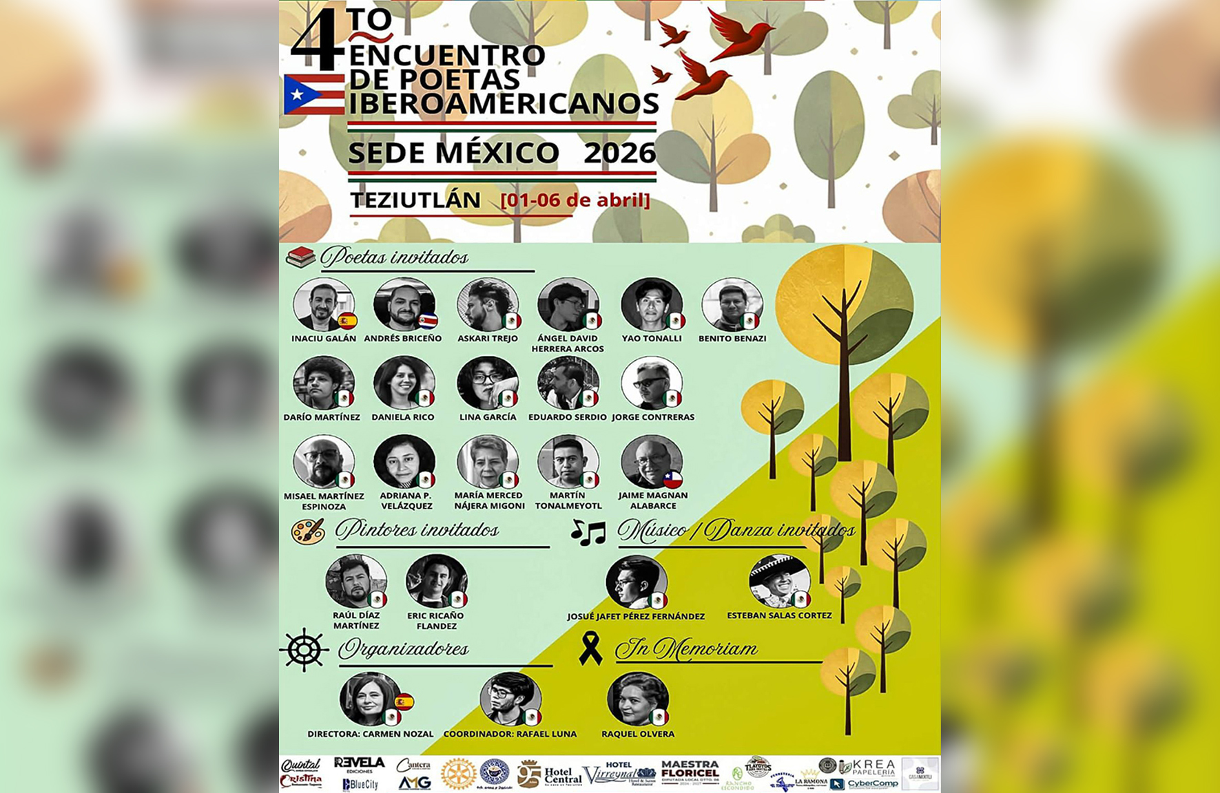 Teziutlán reunirá a poetas de México y el extranjero