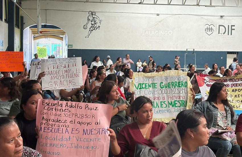 71 instituciones en Jalacingo, reciben “La Escuela es Nuestra”-4