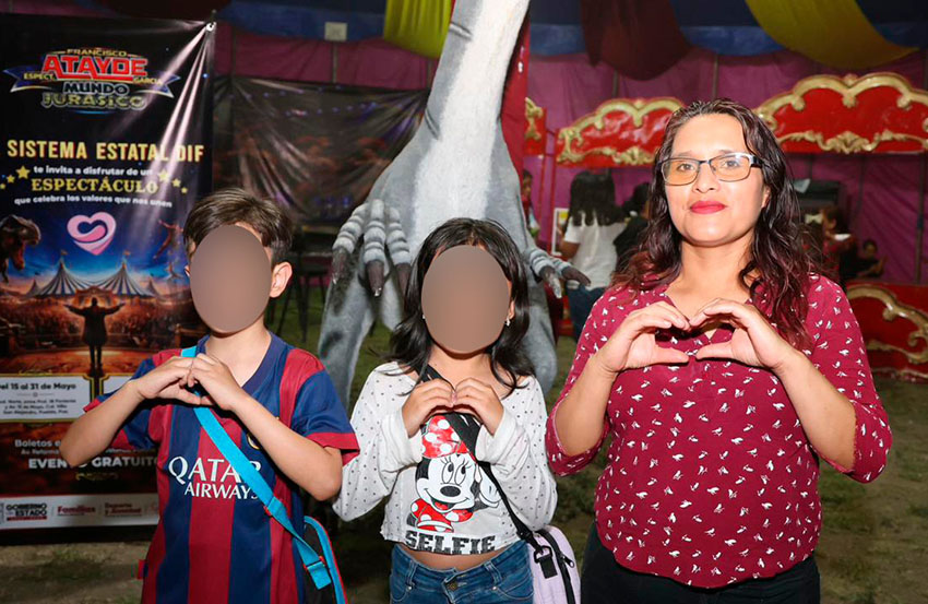 A través de la magia del circo SEDIF promueve valores y unión familiar