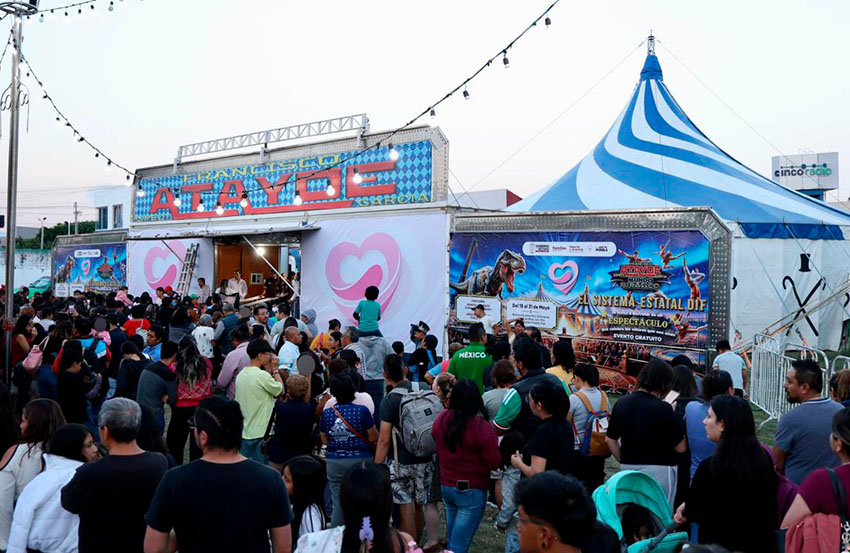 A través de la magia del circo SEDIF promueve valores y unión familiar+3