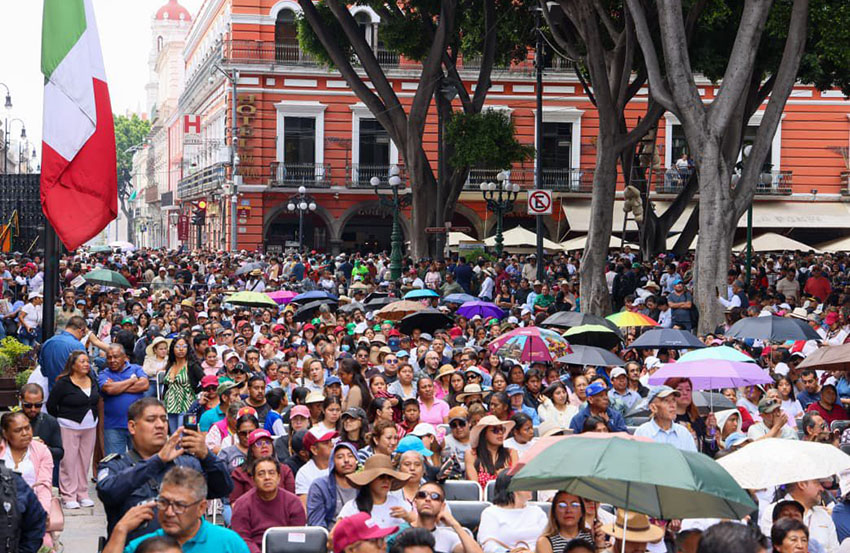 Con unidad Puebla muestra solidaridad en la defensa de la soberanía nacional
