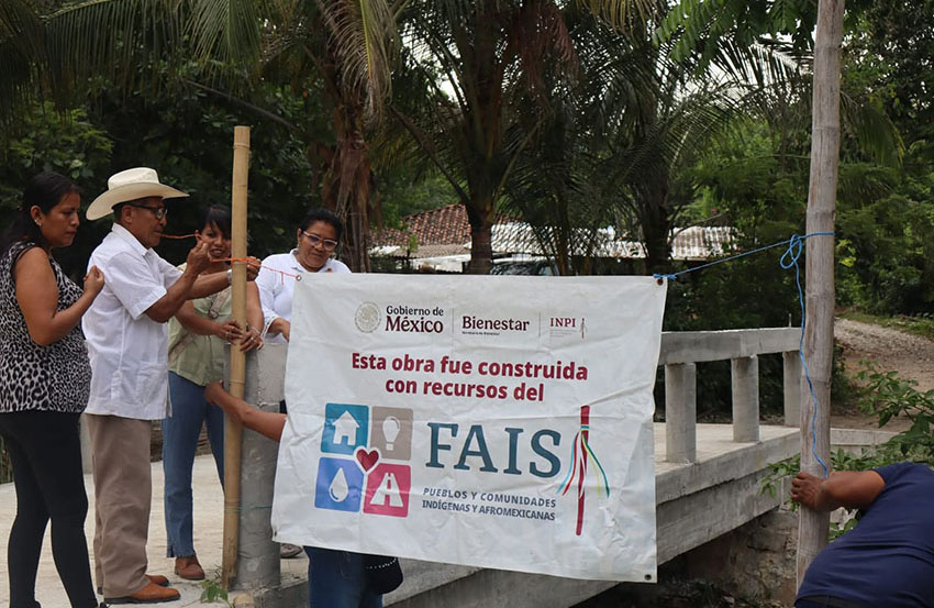 Tenampulco Viejo ya tiene nuevo puente