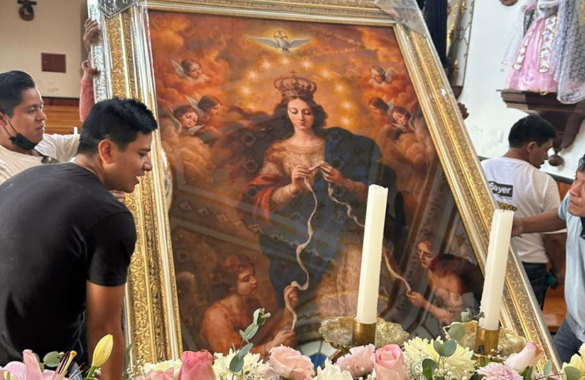 Capilla del Niño Manuelito recibirá histórica imagen de la Virgen Desatanudos en Teziutlán-1