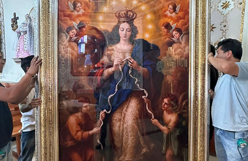 Capilla del Niño Manuelito recibirá histórica imagen de la Virgen Desatanudos en Teziutlán-2