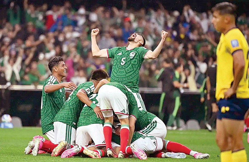 México hace historia y avanza a octavos -