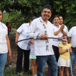 Después de años, familias ya cuentan con el servicio de agua
