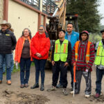 Luego de 70 años sin atención, en La Garita inician pavimentación